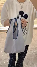 折りたたみ式小型トートバッグ【エコ・ナイロン製・カラフル】