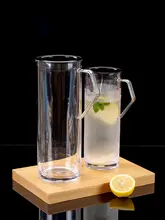 PC製アクリル冷水ポット【業務用・耐熱プラスチック・大容量・ジュース・お茶用】