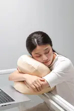 U型旅行用枕【厚手・冬季用・首サポート・オフィス・お昼寝用】