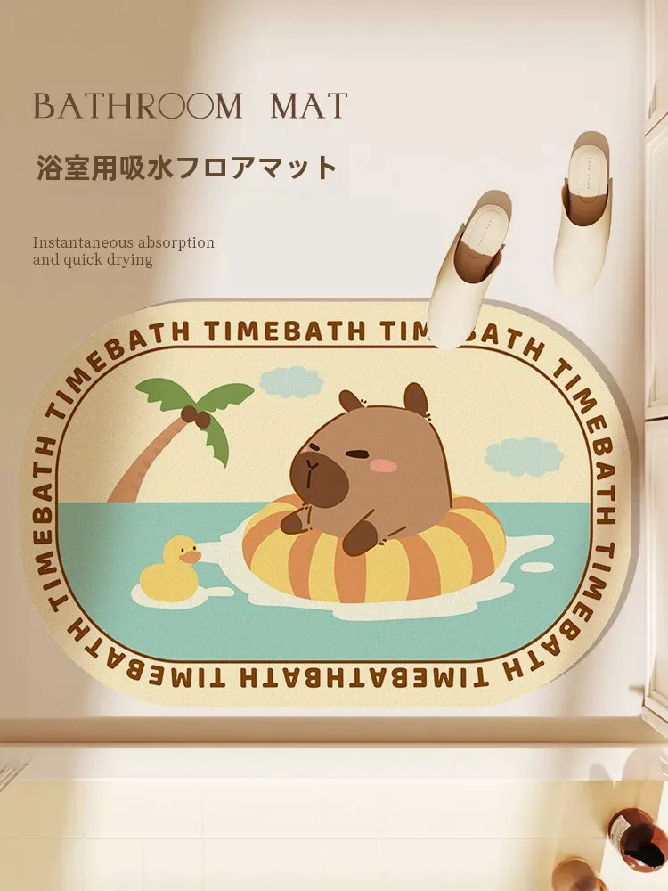 お風呂アヒルと足拭きマットの珪藻土、どちらが本当の温かさを届けるの？