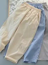子供用 夏季薄手コットンパンツ【微ストレッチ・無地・カジュアル】（セットアップ対応）