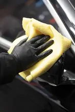 車用ワックス清掃用無縫擦りタオル【超細繊維・ポリッシング用】