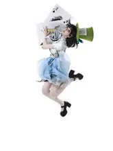 ロリータ風 ブルー＆ホワイトチェック プリンセスシャツとショートパンツ（セットアップ対応）