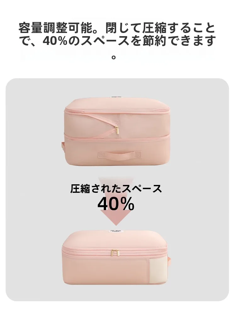 衣類圧縮袋：服収納の効率性とスペース節約を実現する実用的なソリューション