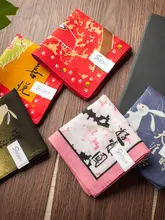 アートプリント純綿ハンカチ【女性用・平織り・活性染色】