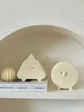 可愛い小花瓶【陶器製・インテリア用・クリエイティブデザイン】