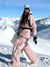 スノーボードウィンタージャケット【男女兼用・保温・圧着加工・スノーボード用パンツ】（セットアップ対応）
