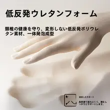 4D記憶フォーム ネックピロー【大人用・学生用・中凹形・快適サポート】