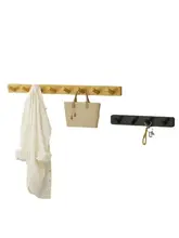 壁掛け衣類ハンガー【鍵掛け対応・玄関用・多機能フック】