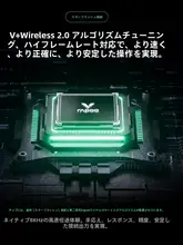軽量設計のゲーミングマウス【ワイヤレス・デュアル8K・長時間使用対応】