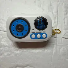 ミニ携帯式録音機 ガチャガチャ【可変声録音機能付き】