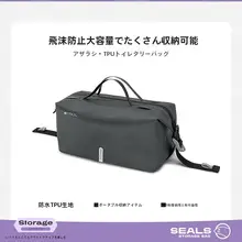 ETROL' 防水旅行用トイレタリーバッグ【男性用・大容量・携帯便利・化粧品収納】