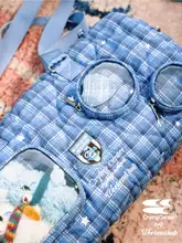 CryingCenter x WeekendHub コラボレーション 学院風チェック柄バッグ