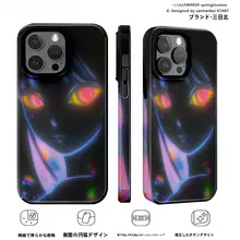 アニメキャラクター付き iPhone用フィルムケース【マグネット式・カップル向け・可愛いデザイン】