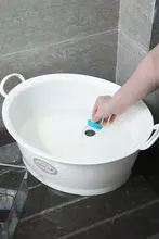 お洒落な洗面器【底部水切り付き・ベビー用・多用途】