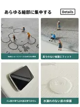 吸水防滑バスルームマット【家庭用・トイレ用・玄関用】