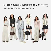 通勤に最適な長袖シャツ【ニット素材・襟付き・ボタン留め】