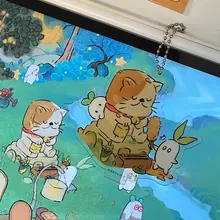 アクリル製ラディッシュキャラクタープレート【ゲーム関連・可愛いデザイン】