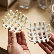 手作り陶器の石鹸トレイ【ホテル・民宿用・水切り付き】