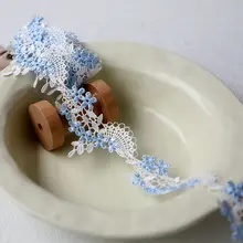 高品質 水溶性刺繍レース花辺【旗袍・服装装飾用】