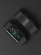 HONOR Band 9用シリコン製スポーツバンド【編み込みデザイン・男女兼用・通気性・冬用】