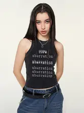 キャミソール レディース アメリカン風 プリント ヴィンテージ加工 スポーツ タイト 着痩せ 夏 「WASSUP」