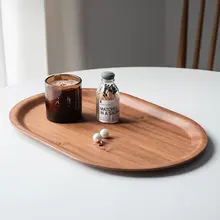 木製トレイ 長方形 シンプル カフェ仕様 プレート 茶托し 「KOYO」
