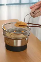 304ステンレス製 抜け目のないスプーン【キッチン用・パスタや鍋料理に最適】