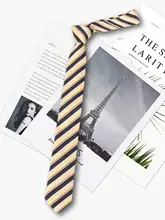 ストライプ柄ネクタイ【JK制服・シンプルデザイン・学校用】
