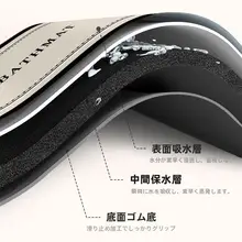 シンプルな浴室用マット【吸水性・防滑・ソフトな珪藻土素材】