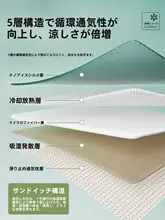 アイスラタンソファマット【冷感・滑り止め・夏用】