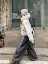 アメリカンビンテージデザインのフード付きパーカ【裏地が極上の柔らかさ・冬用・学生向け】
