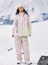 酷峰 スキーウェアセット【男女兼用・グラデーションデザイン・防水・冬用】