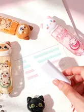ネコデザインの修正テープ【使いやすい・学生向け・両面テープ】