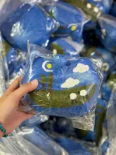 ショルダーバッグ ミニ ウールフェルト ハンドメイド ネパール製 雲 草原 柄 大人用 親子お揃い キッズ ボーイズ ガールズ
