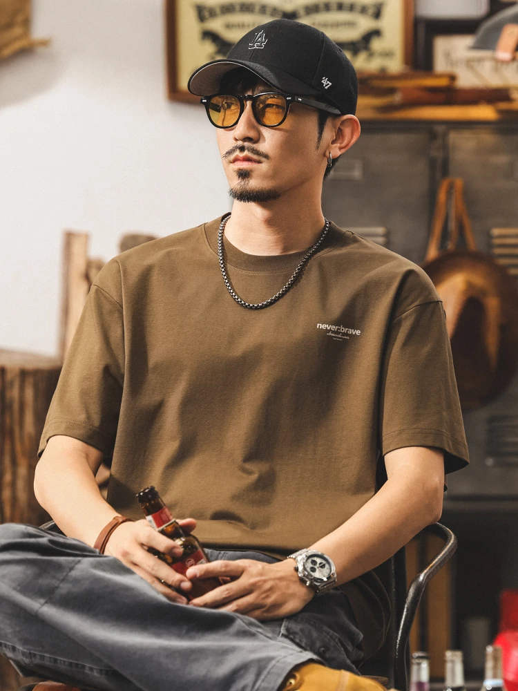 上半身 汗かき としての涼感防止Tシャツ：杰雷ノ メンズ夏用アメリカンレトロスタイルの実用性解析