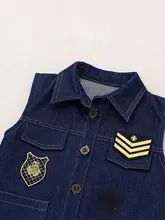 刺繍ワッペン風デザインのスポーツスタイル布製パッチ【装飾用・キャップ・バッグ】