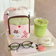 マカロン風の収納ポーチ【携帯便利・シンプルなデザイン・化粧品収納用】