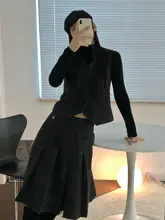 おしゃれで万能な黒いベレー帽【リバーシブル・男女兼用】