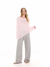 極上の柔らかさの物理的UVカットシャツ【女性用・夏用・長袖・ゆったりデザイン】