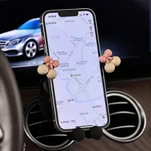 可愛いカートン車載スマホホルダー【エアコン通気口用・実用的】