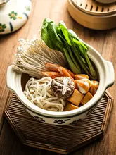 家庭用 陶製スープ鍋【ガスコンロ対応・煮込み料理用】
