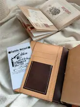 QY 高級手帳 TN イタリアンボックス 植鞣し牛革製 ハンドメイド ヴィンテージ風バインダー手帳