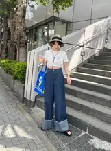 ベーシックサマートップス【刺繍デザイン・ラウンドネック・二種類の着丈】