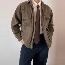 アメリカンオイルワックス フライフィッシングジャケット【レトロデザイン・メンズ・作業用】