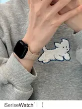 夏にぴったりな可愛いデザインのシリコンApple Watchバンド【iWatch対応・女性用・クリエイティブ】
