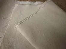 厚手リネン生地【グレー・ホワイト・DIY用・無地】