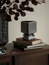 フラワーベース 陶器 ヴィンテージ おしゃれ リビング テーブル インテリア アートオブジェ