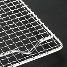 304ステンレス鋼製 バーベキューグリッド【長方形・厚手・アウトドア用・耐熱性】