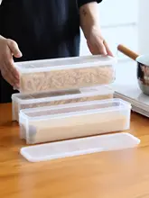 極上の柔らかさの食品グレードの冷蔵庫保存用パスタ保存ボックス【パスタ用・フードストレージ】